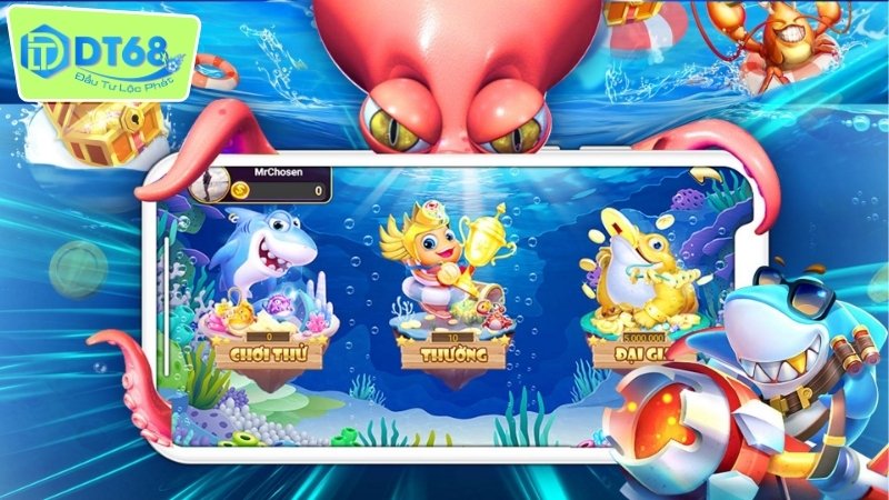 Bắn Cá Ăn Tiền DT68 - Trải Nghiệm Chơi Game Đỉnh Cao 3 Hướng dẫn tham gia bắn cá ăn tiền DT68 cho người mới